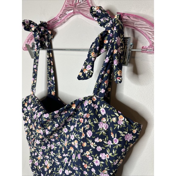 Sea Angel Women's Ditsy floral one piece bathing suit Swimsuit Sz Medium New - Picture 2 of 9